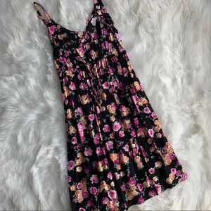 Black floral torrid dress